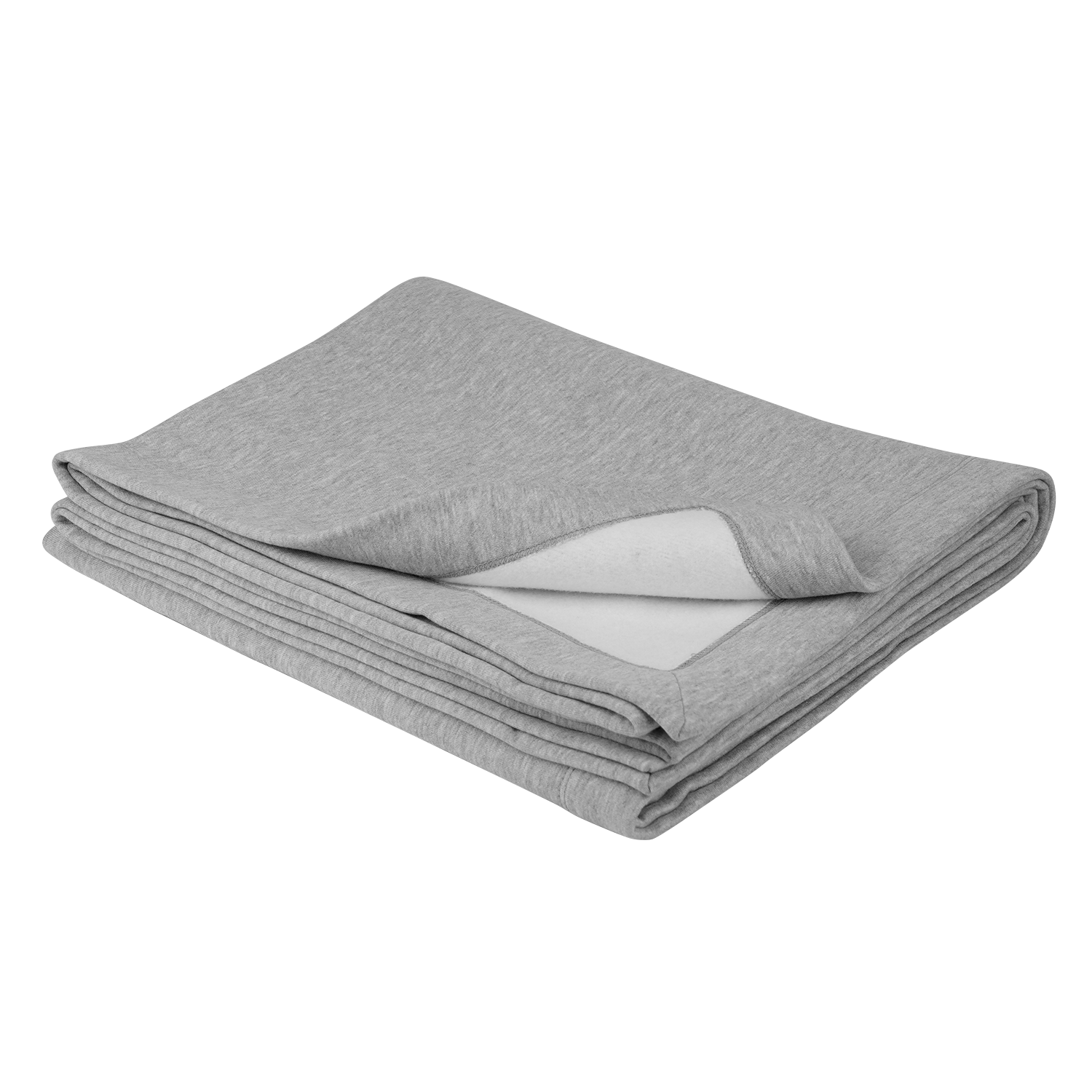 Threadfellows Curated Collection Blankets & Towels One Size / Grey Heather Varsity Fleece Blanket