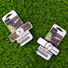 Threadfellows Curated Collection Golf Accessories Snaps - Imprinted Golf Hat Strap Clip w/ Ball Marker