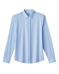 Rhone Woven Shirts S / Blue Stripe Rhone - Men's Stripe Commuter Shirt - Slim Fit