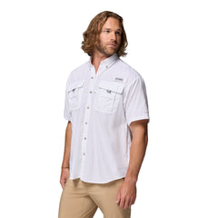 Columbia Woven Shirts XS / White Columbia - Men's PFG Bahama™ Short Sleeve Shirt