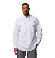 Columbia Woven Shirts XS / White Columbia - Men's PFG Bonehead™ Long Sleeve Shirt