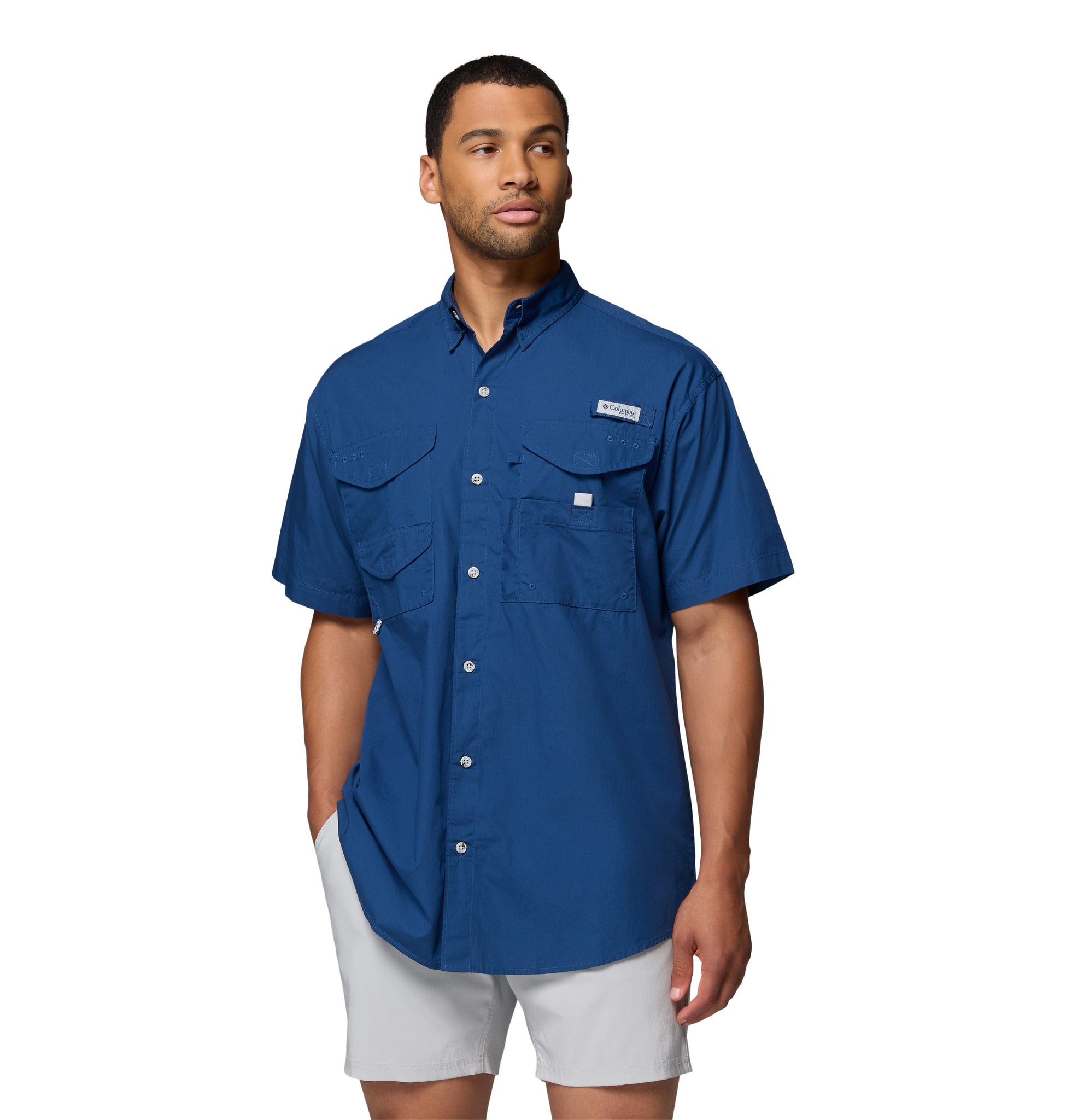 Columbia Woven Shirts XS / Carbon Columbia - Men's PFG Bonehead™ Short Sleeve Shirt