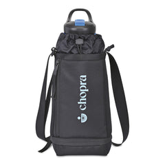 Threadfellows Health & Wellness One Size / Black Restore Recycled rPET Hydration Bottle Sling