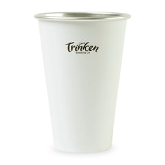 Threadfellows Drinkware 14oz / White Pre-Game Aluminum Stadium Cup 18oz
