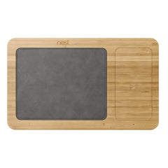Threadfellows Accessories One Size / Bamboo Auden Bamboo Wireless Charging Mouse Pad