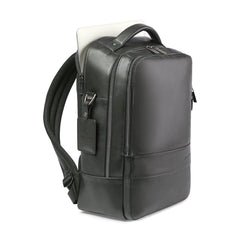Samsonite Bags One Size / Black Samsonite - Leather Laptop Backpack