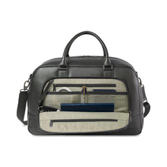 Samsonite Bags One Size / Black Samsonite - Leather Weekender Bag