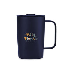 Threadfellows Drinkware One Size / Matte Navy Aviana Rowan Recycled Stainless Steel Mug 15oz