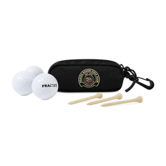 Threadfellows Golf Accessories One Size / Black Golf Links Recycled rPET Ball & Tee Caddy Kit