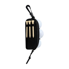 Threadfellows Golf Accessories One Size / Black Golf Links Recycled rPET Ball & Tee Caddy Kit