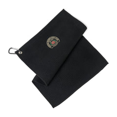 Threadfellows Blankets & Towels One Size / Black Golf Links Waffle Weave Towel