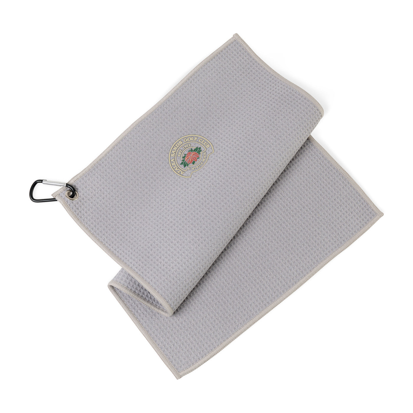 Threadfellows Blankets & Towels One Size / Light Grey Golf Links Waffle Weave Towel