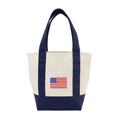 Threadfellows Bags One Size / True Navy Mini Canvas Tote