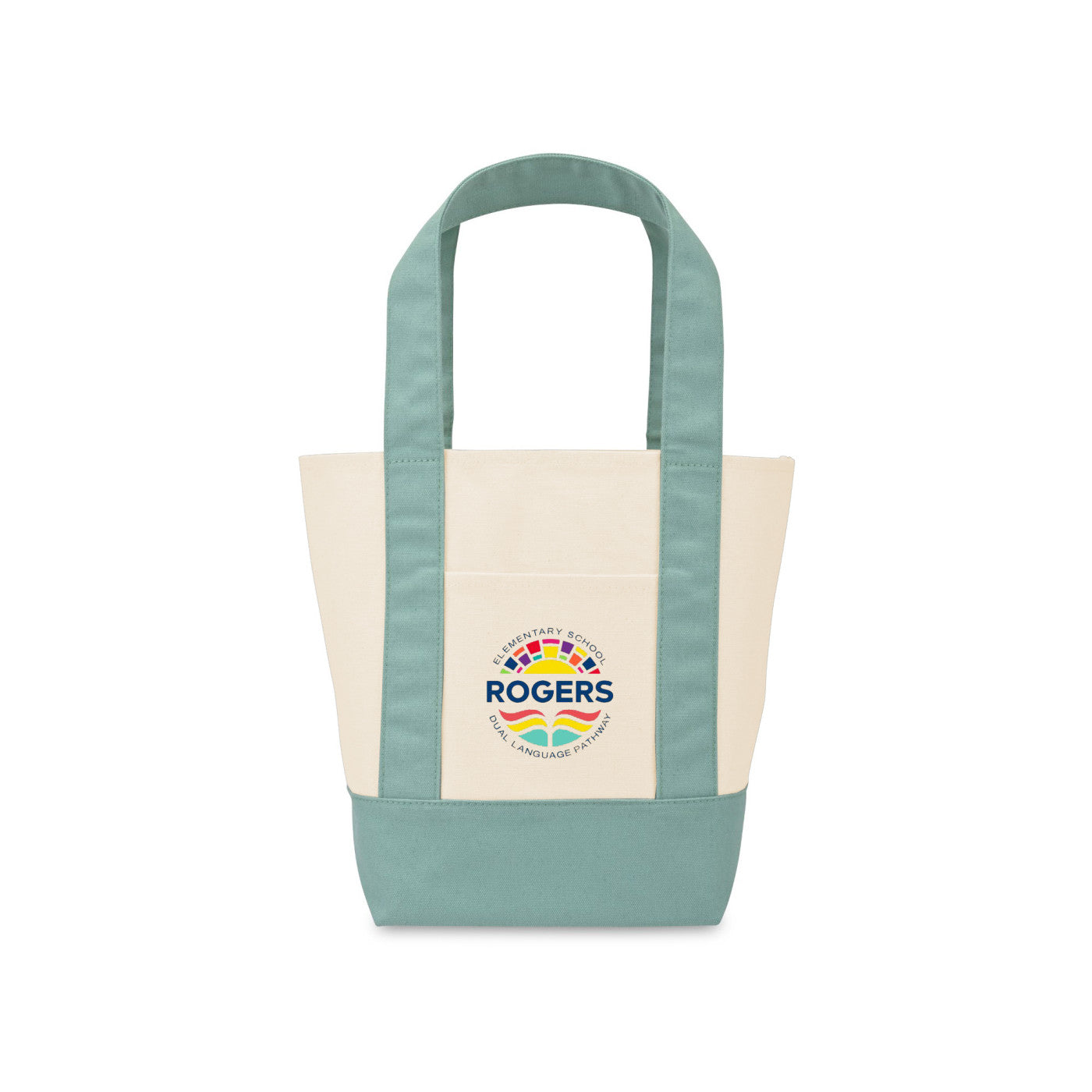 Threadfellows Bags One Size / Pastel Green Mini Canvas Tote