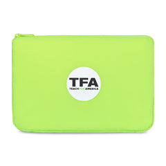 Threadfellows Bags One Size / Lime Green Arlo Recycled rPET Zippered Pouch