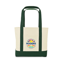 Threadfellows Bags One Size / Green Large Canvas Tote