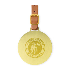 Ahead Accessories One Size / Antique Brass Ahead - Large Round Golf Bag Tag