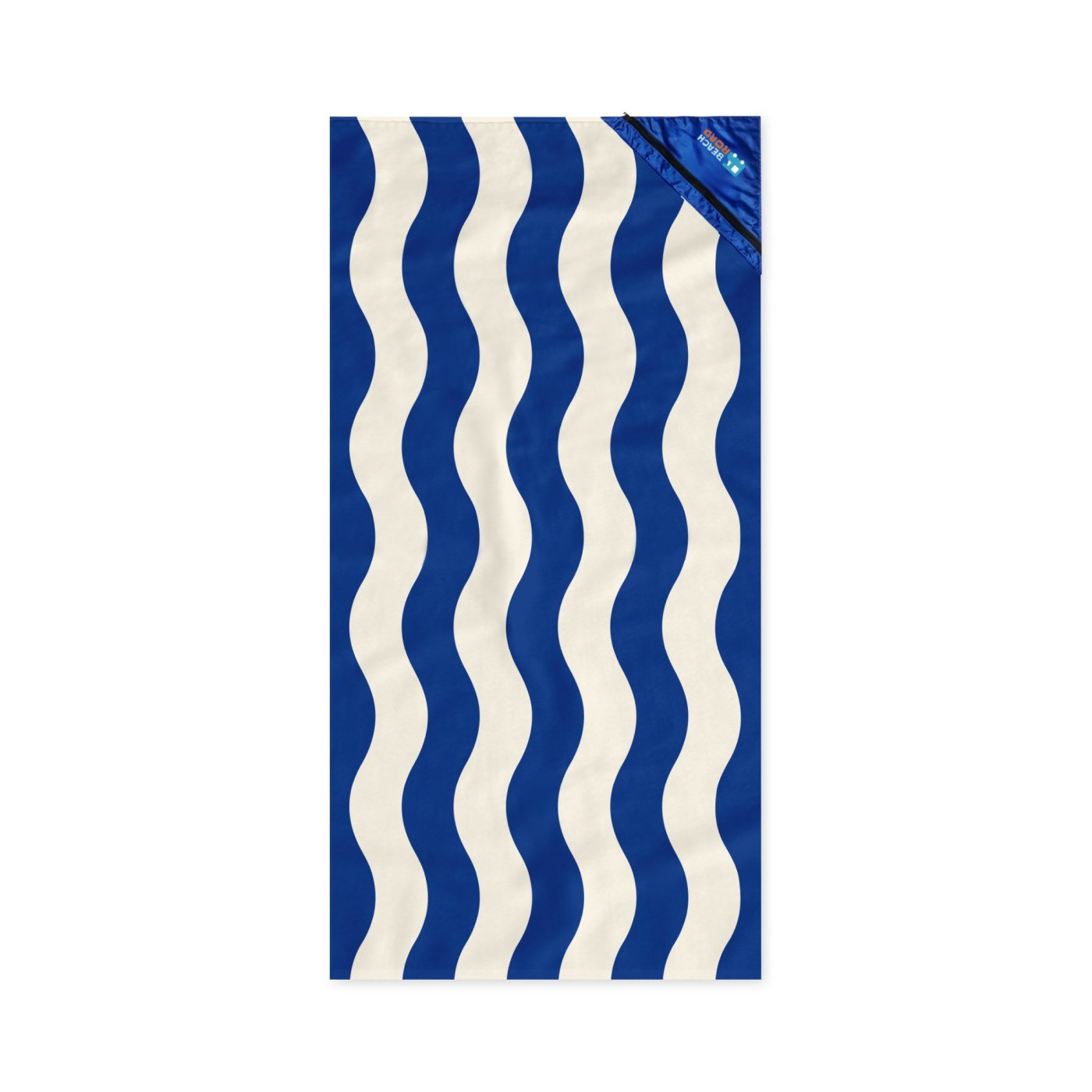 Slowtide Blankets & Towels One Size / Blue Slowtide - Stripe Pocket Beach Towel