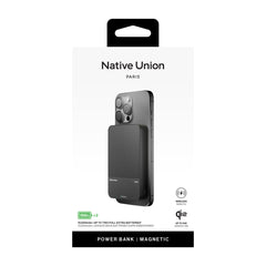 Native Union Electronics One Size / Black Native Union - (RE)Classic Magnetic Power Bank 10000mAh