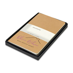 Moleskine Journals & Notebooks One Size / Kraft Moleskine - Large Cahier Gift Set