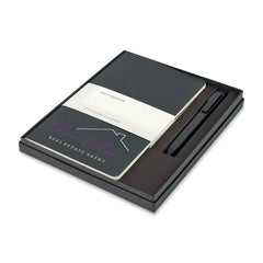 Moleskine Journals & Notebooks One Size / Black Moleskine - Large Cahier and GO Pen Gift Set