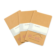 Moleskine Journals & Notebooks One Size / Kraft Moleskine - Cahier Ruled Large Notebook 3-Pack