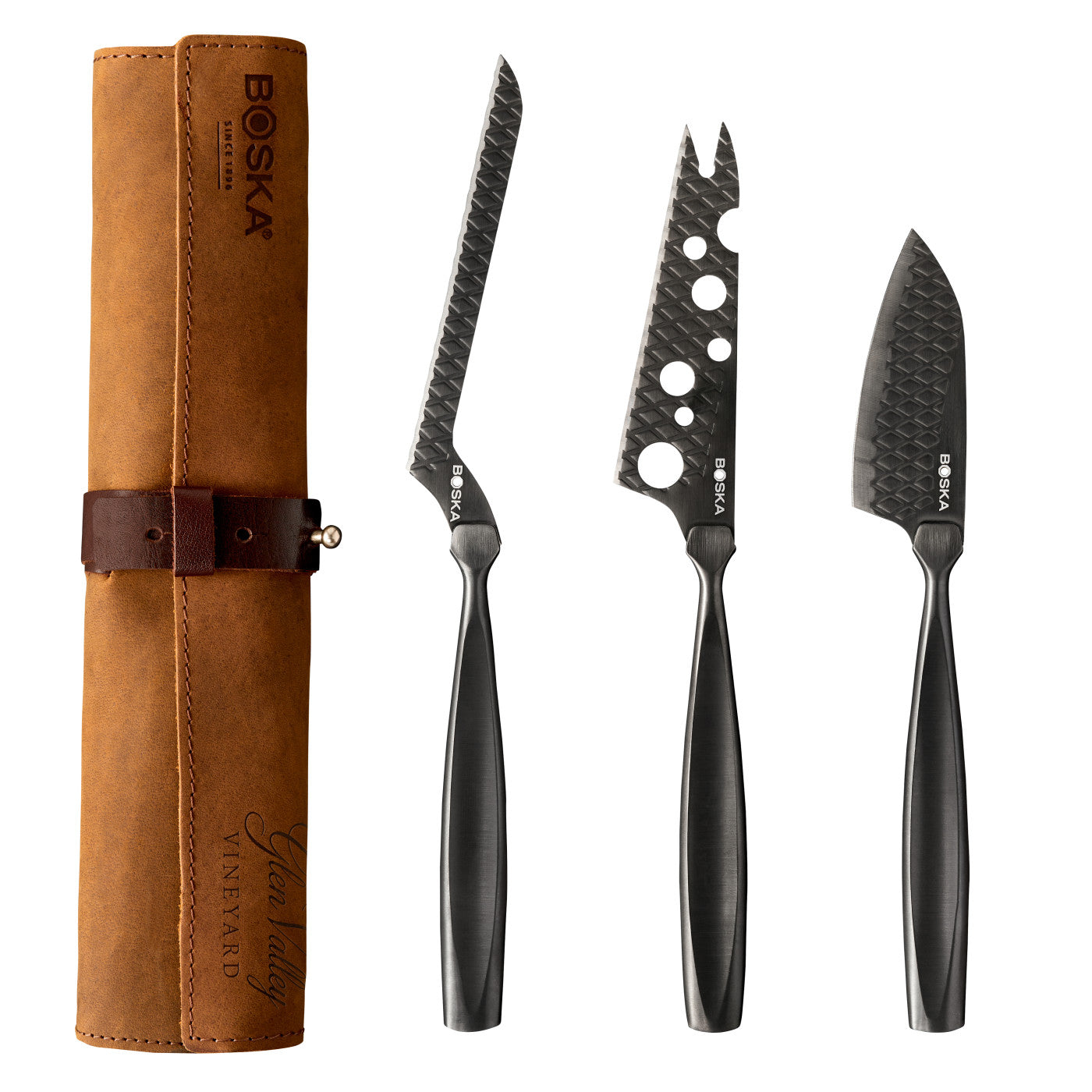 BOSKA Home & Office One Size / Black Boska - Cheese Knife Set Monaco+ Dark