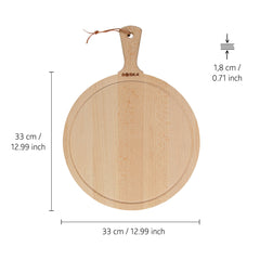 BOSKA Home & Office One Size / Wood BOSKA - Serving Board Round Amigo Large 13