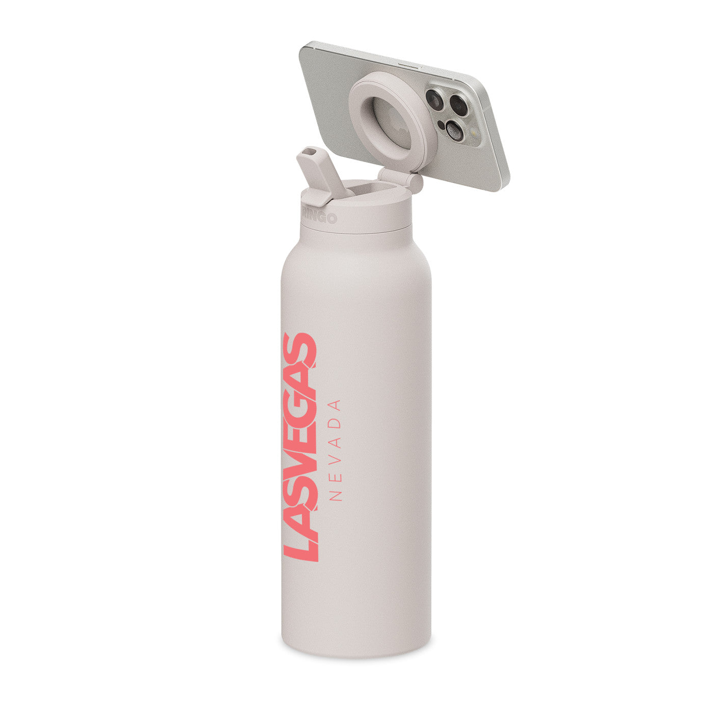 RINGO Drinkware 24oz / Ivory RINGO - Pro-Water Bottle 24oz w/ Magnetic Booster Ring