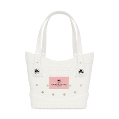 Crocs Bags One Size / White/Powder Pink Crocs - Classic Small Tote