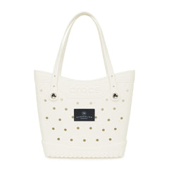 Crocs Bags One Size / White/Black Crocs - Classic Medium Tote