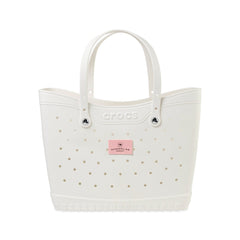 Crocs Bags One Size / White/Powder Pink Crocs - Large Medium Tote