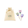 Modern Sprout Outdoor & Leisure One Size / Natural Modern Sprout - Flower Pop Trio Pouch