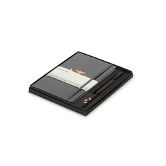 Moleskine Journals & Notebooks One Size / Slate Grey/Black Moleskine - Large Notebook, GO Pen, and Mini Notebook Charm Gift Set