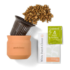 Modern Sprout Outdoor & Leisure One Size / Terracotta Modern Sprout - Tiny Terracotta Lucky to Have You