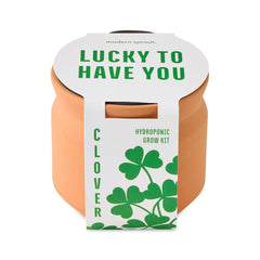 Modern Sprout Outdoor & Leisure One Size / Terracotta Modern Sprout - Tiny Terracotta Lucky to Have You