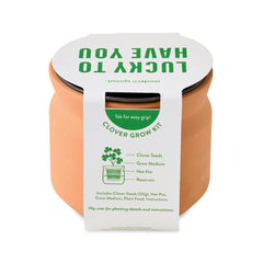 Modern Sprout Outdoor & Leisure One Size / Terracotta Modern Sprout - Tiny Terracotta Lucky to Have You