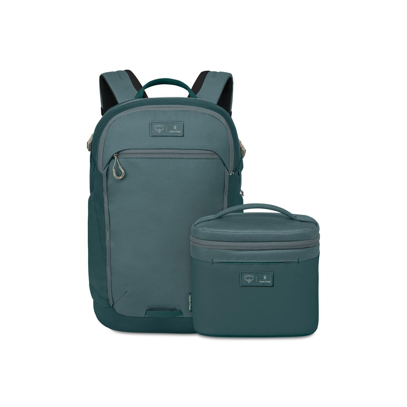 Osprey Bags One Size / Cascade Blue/Torrent Blue Osprey - Axis Backpack & Hydro Flask Insulated Lunch Bag Bundle