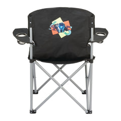 Threadfellows Curated Collection Accessories One Size / Black Oversized Folding Chair (500lb Capacity)