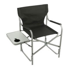Threadfellows Curated Collection Accessories One Size / Black Director's Chair (300lb Capacity) with Side Table