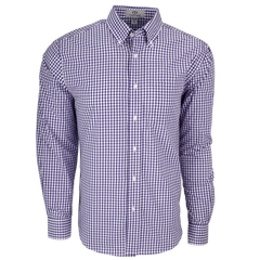 Men's Easy Care Gingham Check Shirt