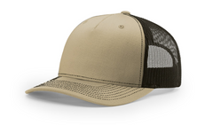 Richardson Headwear Adjustable / Khaki/Coffee Richardson - Five-Panel Trucker Cap