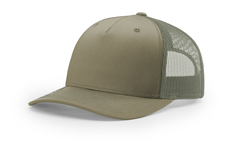 Richardson Headwear Adjustable / Pale Khaki/Loden Richardson - Five-Panel Trucker Cap