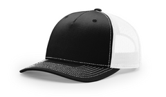 Richardson Headwear Adjustable / Black/White Richardson - Five-Panel Trucker Cap