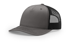 Richardson Headwear Adjustable / Charcoal/Black Richardson - Five-Panel Trucker Cap