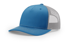 Richardson Headwear Adjustable / Cobalt Blue/Grey Richardson - Five-Panel Trucker Cap