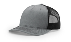Richardson Headwear Adjustable / Heather Grey/Black Richardson - Five-Panel Trucker Cap