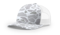 Richardson Headwear Adjustable / Blizzard Duck Camo/White Richardson - Five-Panel Printed Trucker Cap