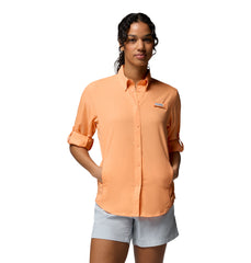 Columbia Woven Shirts XS / Bright Nectar Columbia - Women's PFG Tamiami™ Long Sleeve Shirt