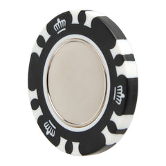 Threadfellows Curated Collection Golf Accessories One Size / Black Recycled Poker Chip w/ Metal Ball Marker